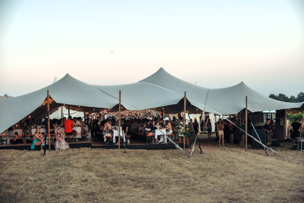 Smart DRS automated reusable cup return system at Ženy Víno Funk festival