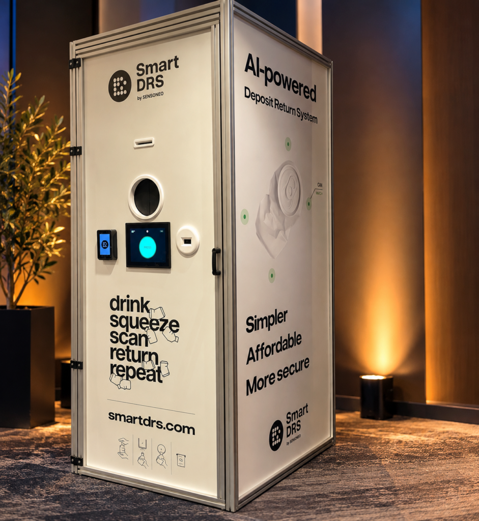 Automated Smart DRS return station on display at the Industry 4.0 Awards 2026